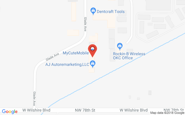 Google map image of location 8070 N Glade Ave Suite A Oklahoma City, OK 73132-4236 